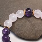 Amethyst Rose Bracelet - Image 3
