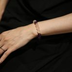 Amethyst Rose Bracelet - Image 2